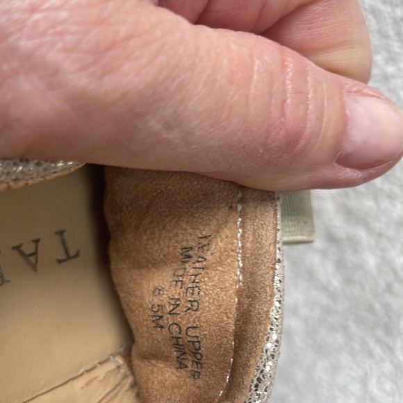Talbots ballet flats. Gold. - Picture 8 of 8
